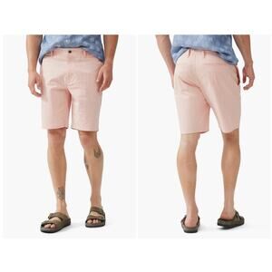 Rodd & Gunn Shorts Salmon Plaid Check Sacred Hill Light Beach Size 32 NWT Summer